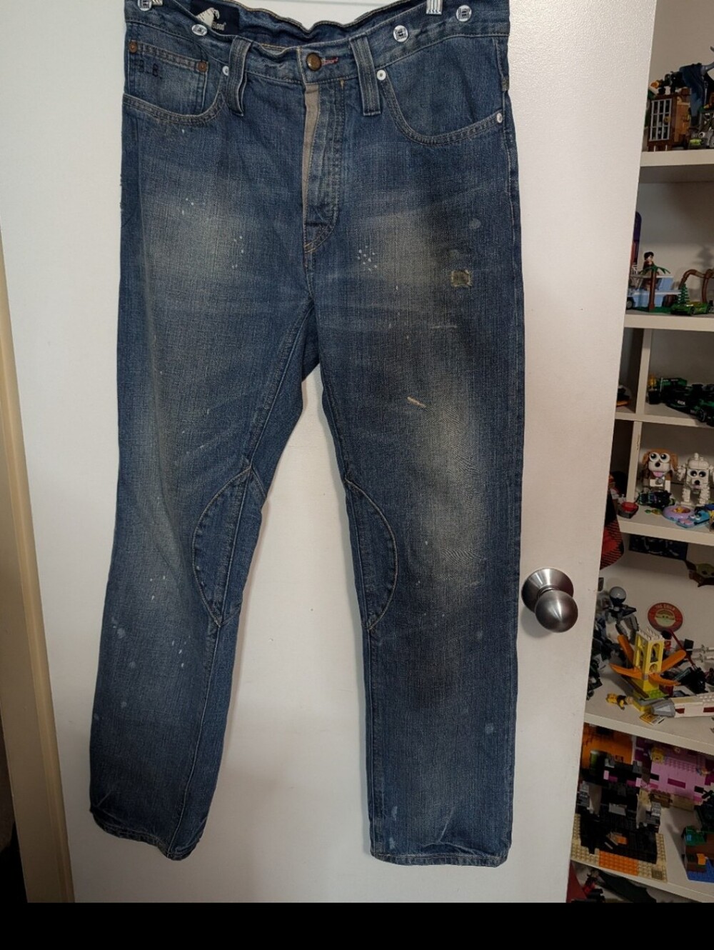 Vintage Blue blood jeans Japanese style Marlon 33/32